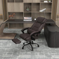 Hokku Designs High Back Vibration Massage Office Chair With 6 Points, Hight Adjustable Computer Desk Chair, Reclining Of