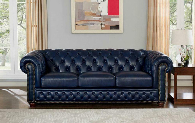 Genuine Leather Sofa for sale toronto in Couches & Futons in Toronto (GTA)