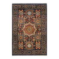 Isabelline Serapi, One-Of-A-Kind Hand-Knotted Runner Rug  - Brown, 3' 4" X 5' 0"