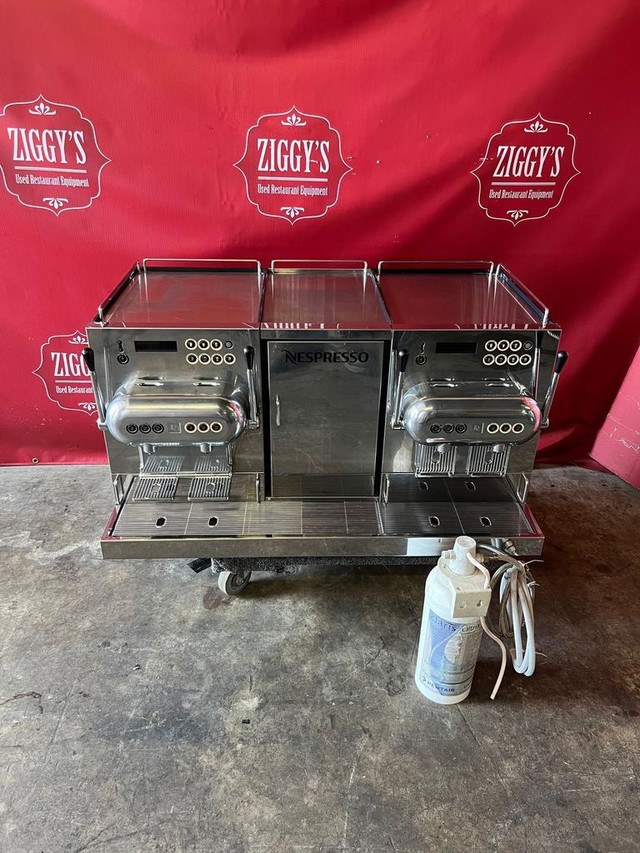 $15k double Automatic Commercial Stainless Nespresso cappuccino latte machine  for only $4995 like new  Can ship ! in Industrial Kitchen Supplies - Image 3
