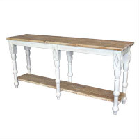 Ophelia & Co. Royse 74'' Solid Wood Console Table