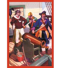 Buyenlarge 'Captain Misson' by George Taylor Framed Painting Print