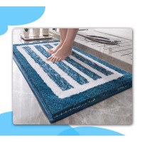 Hokku Designs Bathroom Mat, Super Soft And Absorbent Plush Luxurious Bathroom Carpet Mat