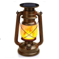 HoogaLife 10'' Battery Powered Integrated LED Colour Changing Outdoor Lantern