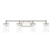 Beachcrest Home Hague Dimmable Polished Nickel Vanity Light