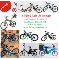 Sale! NEW High Quality  eBike, Electric Bikes, 20 inch to 26 inch, starting from