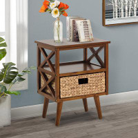 Longshore Tides Bhatri Solid Wood End Table