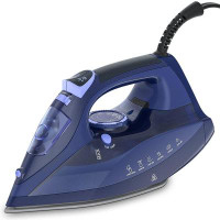 Color of the face home Steam Iron For Clothes With Precision Thermostat Dial, Ceramic Coated Soleplate, 3-Way Auto-Off,