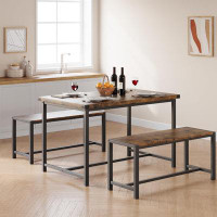 17 Stories Dining Table Set For 4