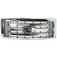 2009 2010 2011 2012 FORD F-150 CHROME GRILLE - FO1200511 9L3Z8200D