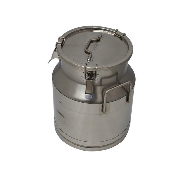 5.3 Gallon Stainless Steel Milk Pail Can Toe 20l Storage Bear Wine Rice Food Storage Can 212011 in Other Business & Industrial in Toronto (GTA) - Image 2