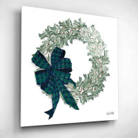 August Grove Mistletoe Wreath by House Fenway - Unframed Print