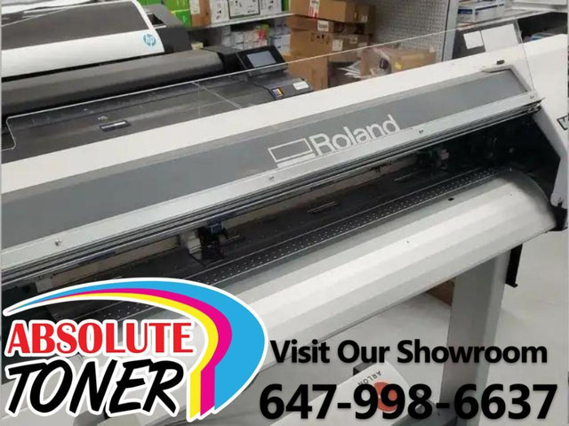 $99.95/mon.  Roland Printer 30” VersaCAMM VP-300 Eco-Solvent Wide Printer/Cutter Large Format Printer Plotter Print/Cut in Printers, Scanners & Fax in Ontario - Image 3