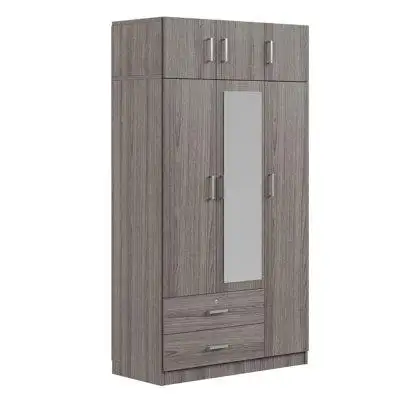 Practical and stylish this modern and cleanly designed closet comes with 2 drawers and overhead cabi...