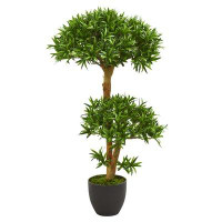World Menagerie 30" Artificial Bonsai Tree in Planter