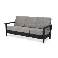 POLYWOOD® Harbour 75.13'' Wide Outdoor Patio Sofa with Cushions