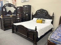 Luxury King Bedroom Set Sale! Huge Furniture Sale!