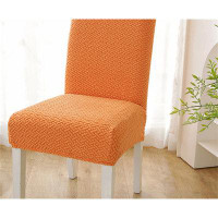 Rebrilliant Household Hotel Fibre Dining Chair Covers