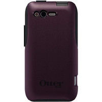 OtterBox Commuter Series Hybrid Case for HTC Rhyme - 1 Pack - Retail Packaging - Eggplant