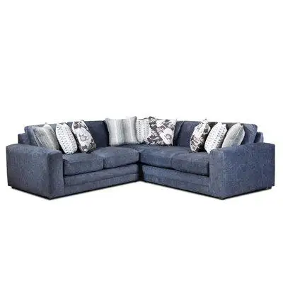 The Argo Ash sectional comes with a left-arm-facing loveseat a right-arm-facing loveseat and a 90-de...