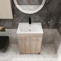 Ebern Designs Cherubina 24" Single Bathroom Vanity Set