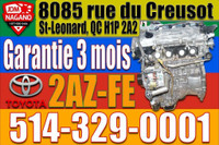 Moteur 2.4 2AZ FE 2002 2003 2004 2005 2006 2007 2008 Toyota Camry RAV4 Highlander Scion TC Matrix, 2.4 Toyota Engine
