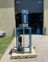 Alfa Laval Plate Heat Exchanger with a Grundfos Pump
