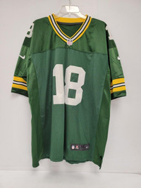 (I-34027) Nike Green Bay Packers Jersey - #18 R Cobb - Size 52
