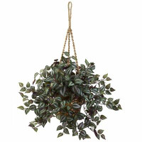 Charlton Home 13.5" Artificial Ivy Plant in Basket