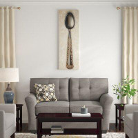 Made in Canada - Fleur De Lis Living 'Vintage Spoon' Acrylic Painting Print on Wrapped Canvas