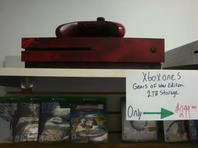 Xbox One S Gears of war Edition 2 TB System REGENT PAWN / 105 REGENT AVE WEST / Regentpawn@hotmail.c...