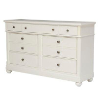 Kelly Clarkson Home Jaclin 7 Drawer 66" W Solid Wood Dresser