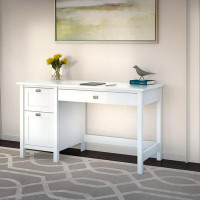 Latitude Run® Broadview 54W Computer Desk With 1 File Drawer And 2 Storage Drawers