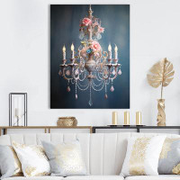 Red Barrel Studio Termonde Chandelier Whispered Whimsy - Print on Canvas