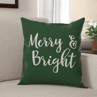 The Holiday Aisle® Meryl Merry Bright Throw Pillow
