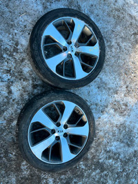 set of 2 18inches Rims only that came off a 2016 Kia Forte.