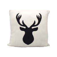 The Holiday Aisle® Janlucas Cotton Throw Square Pillow Cover & Insert