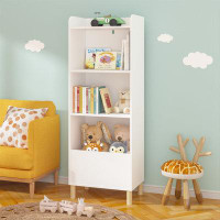 Creationstry Bookcase, Children's Book Display, Storage Cabinet Organizer