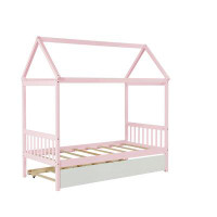 Harper Orchard Modern Wooden Platform Bed,House Bed With Headboard