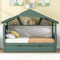 Harper Orchard Worton Bookcase Bed