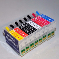 Refillable Ink Cartridges and CISS for Epson SureColor P400 SC-P400, NEW