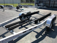 Tandem boat trailer 2 3500lb axles aluminum $5499