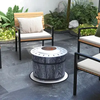 Love campfires but hate the smoke? This stylish, smokeless firepit is the solution for mess-free fir...