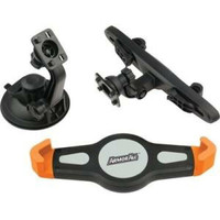 ArmorAll Universal Tablet Mount Kit - 3 Piece Kit for Car - Window or Headrest Mount - Fits Devices 7 - 12 - AMK3-0116