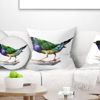 Made in Canada - East Urban Home Animal Gould Finch Pillow