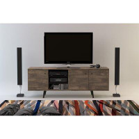 Corrigan Studio Midtown Concept 3-Shelf TV Stand For 70-In TV - Brown