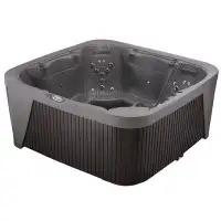 AquaRest Spas, powered by Jacuzzi® pumps DayDream 6-Person 30-Jet Square Hot Tub with Ozonator, powered By Jacuzzi Pumps