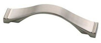 D. Lawless Hardware 3" or 3-3/4" Dual Mount Venue Channel Pull Satin Nickel