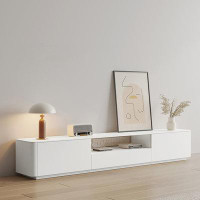 Orren Ellis TV cabinet Modern simple light luxury paint TV cabinet