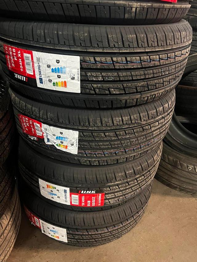 235 55 18 4 ILINK ZMAX POWERCITY NEW A/S Tires in Tires & Rims in Barrie